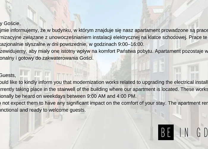 Be In Gdansk Apartments- Studio Podwale
